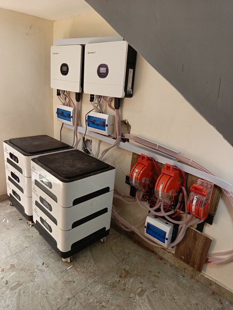 We deal on solar system installation and electrical