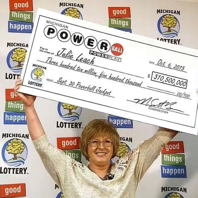 I'm thrilled to announce that I have won a staggering $310 million! I'm committed to making a differ...
