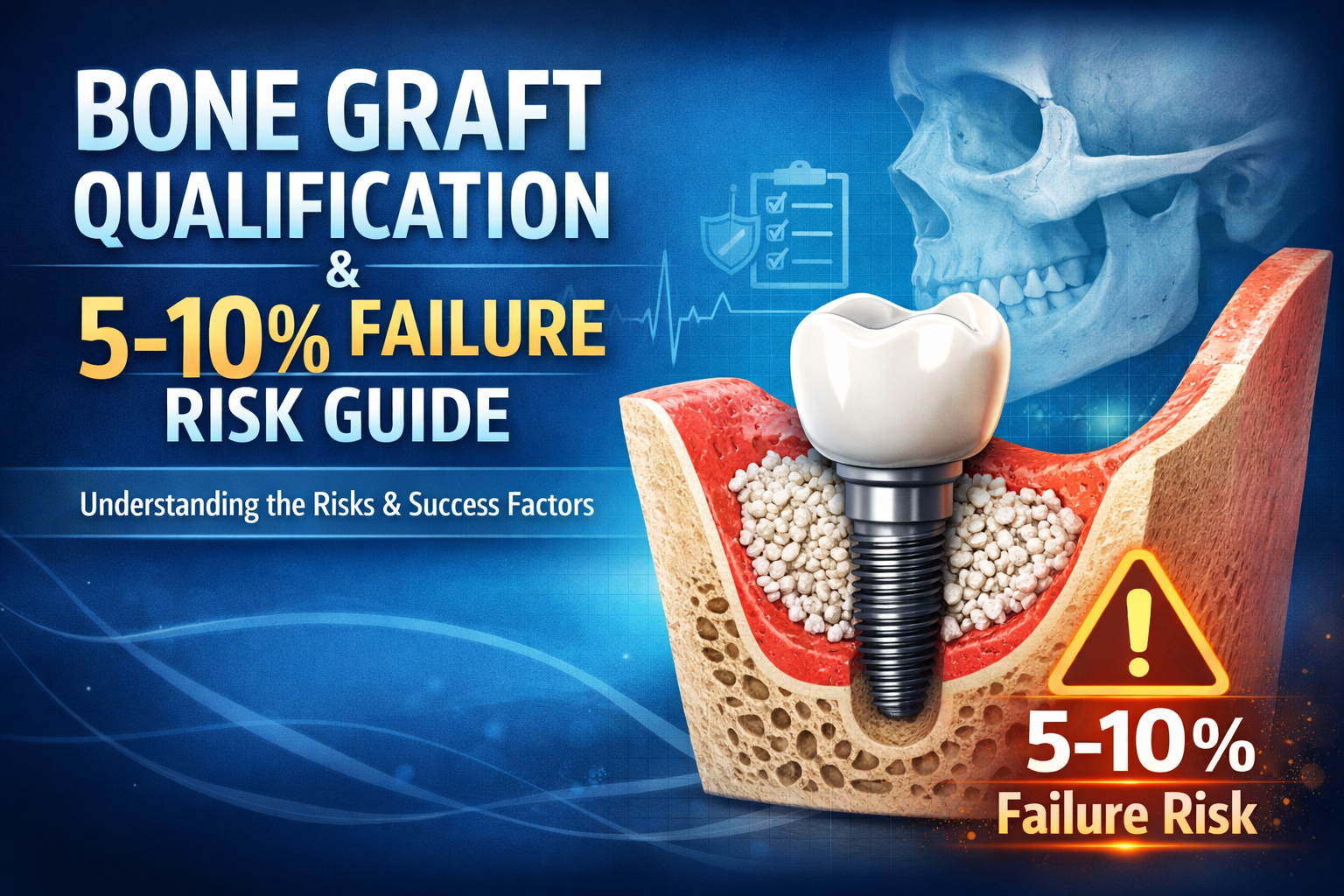 Language : EnglishTopics: Bone graftBone infection (osteomyelitis)Dental bone grafting is a predicta...