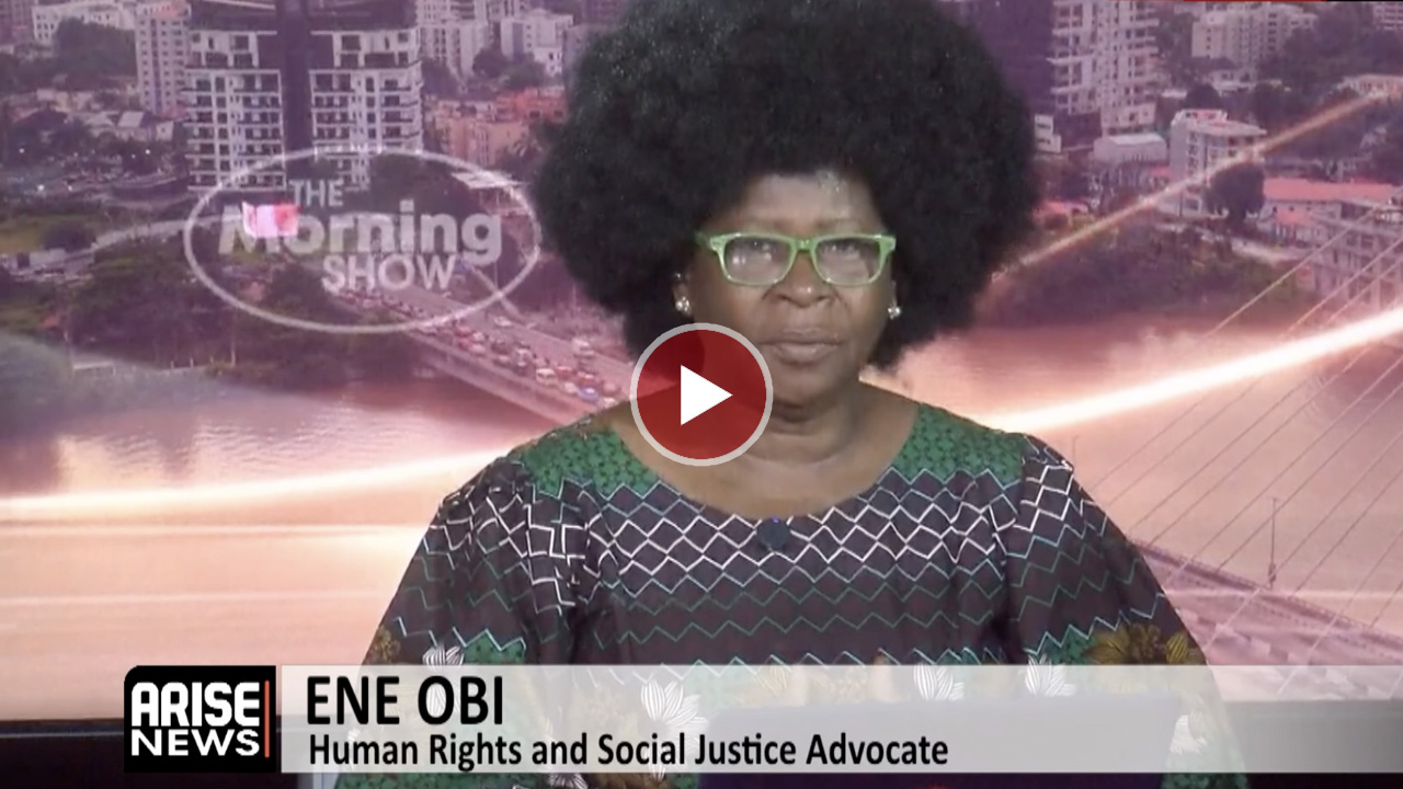 Human rights activist Ene Obi urges Nigerians to take responsibility, mobilise, and protect electora...