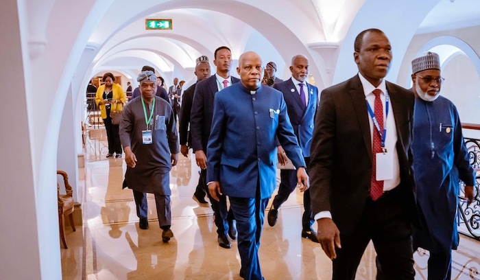 African leaders gather in Addis Ababa as Burundi assumes AU leadership, outgoing Lourenço of Angola...