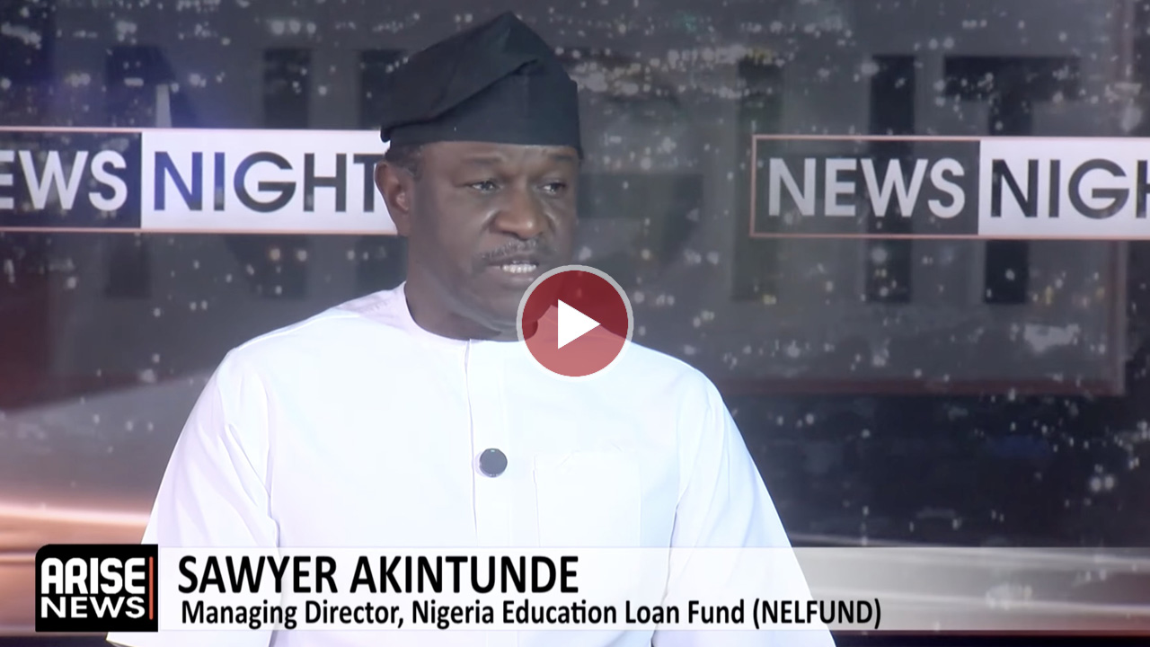 NELFUND's Akintunde Sawyerr says over one million beneficiaries nationwide will access education loa...