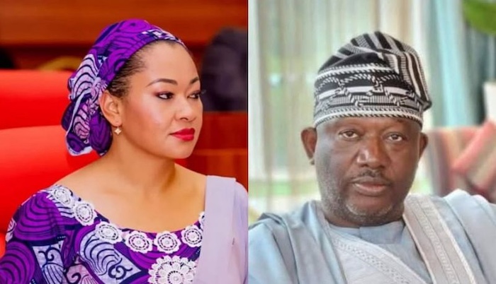 Senator Natasha Akpoti-Uduaghan clashes with Senator Zam, blocking his office over alleged NCDC comm...