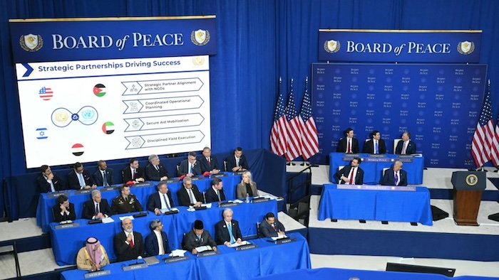 Trump frames Gaza reconstruction board as new global model, sidelining UN and reshaping Middle East...