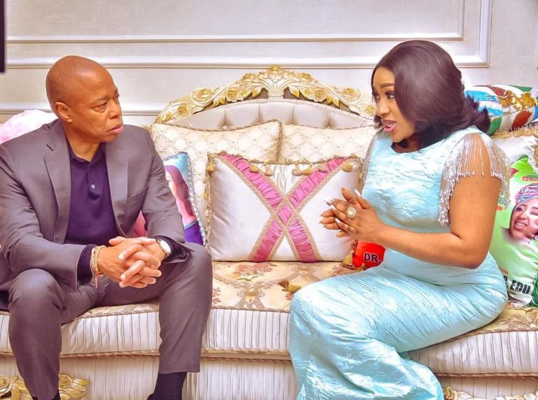 Dr. Betta Edu on Sunday hosted the 111th Mayor of New York City, Eric Adams, at her residence in Abu...