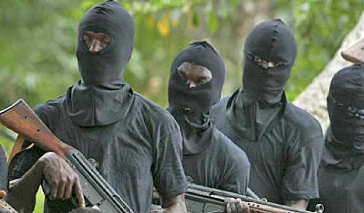 Segun Awofadeji in Bauchi Two Soldiers attached to the 33 Artillery Brigade, Bauchi State, and a vig...