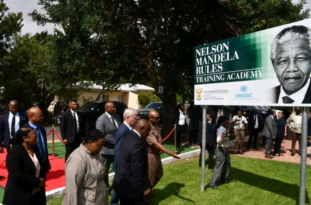 President Cyril Ramaphosa launched the continent’s first Nelson Mandela Rules Training Academy, prom...