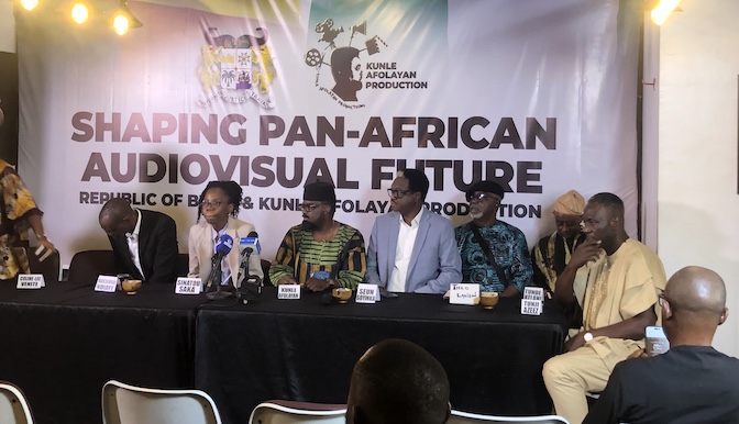 At The Historic MoU Between Kunle Afolayan And Republic Of Benin To Transform Africa’s Film Industry...