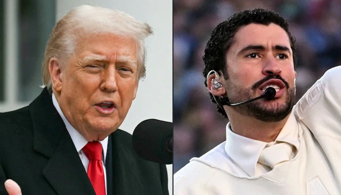 US president attacks Bad Bunny’s Super Bowl halftime performance in fresh criticism posted on social...