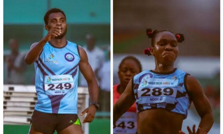 Peter Ejiro and Chibueze Osama completed a 200m double for Team Delta at the ongoing 2nd Nigeria Del...