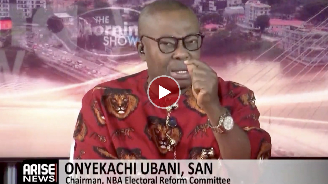 Onyekachi Ubani urges lawmakers to clearly define "communication failure" in proposed Electoral Act...