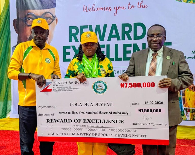 Ogun State Governor, Dapo Abiodun, has approved cash rewards totalling over ₦450 million for athlete...