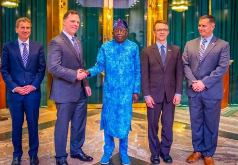Deji Elumoye in Abuja President Bola Tinubu has played host to a high-level delegation from the Unit...