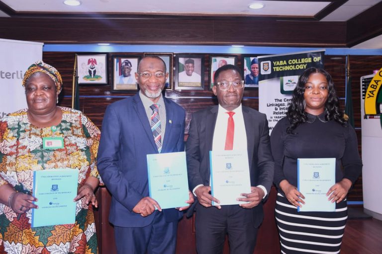 Funmi Ogundare Yaba College of Technology (YABATECH) and Sterling Bank Plc have launched a structur...
