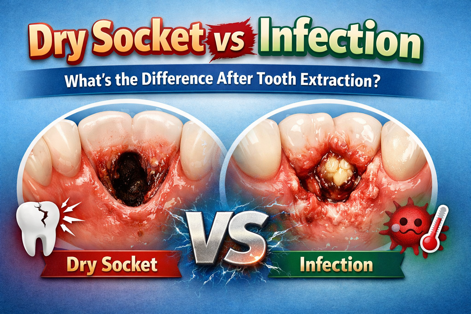 Language : EnglishTopics: Socket infectionApical InfectionFungal infectionAfter a tooth extraction,...