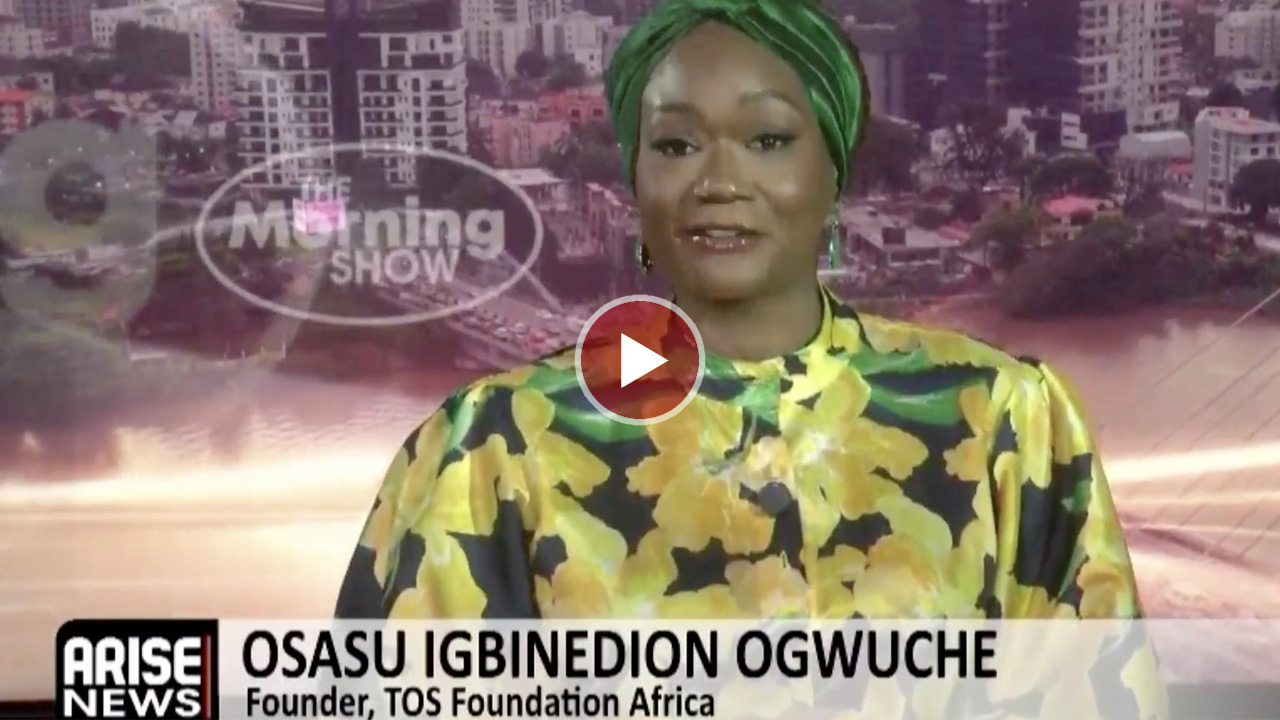 TOS Foundation founder Osasu Ogwuche urges passage of reserved seats bill to increase women’s repres...