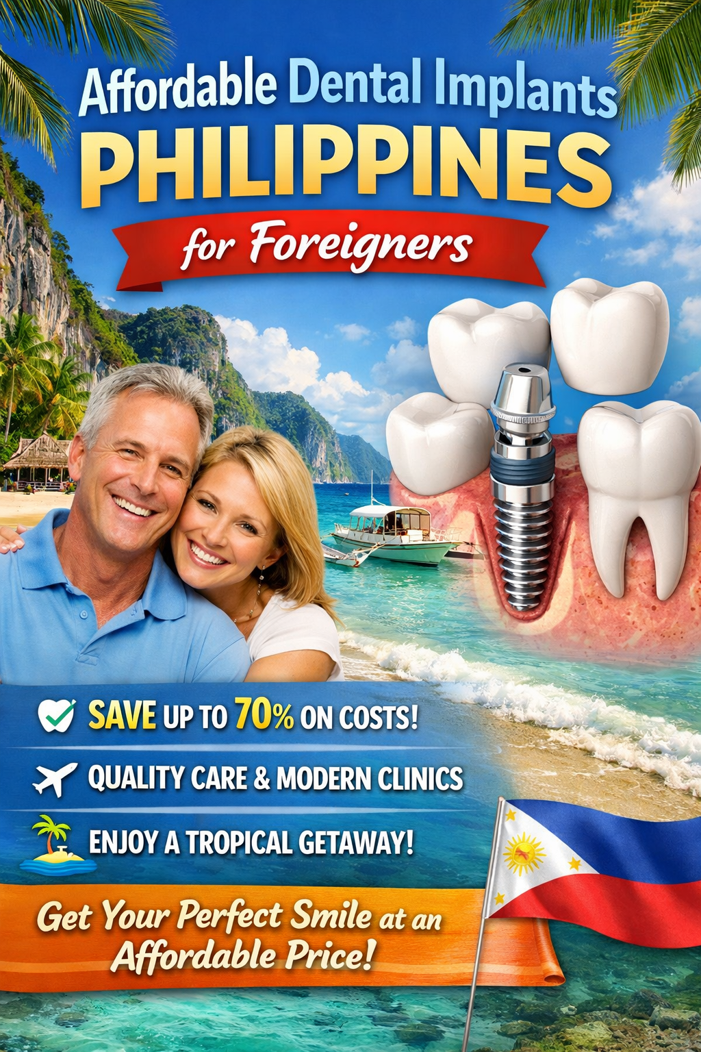 Language : EnglishTopics: Dental ImplantsWhy Foreigners Choose the Philippines for Dental Implants
I...