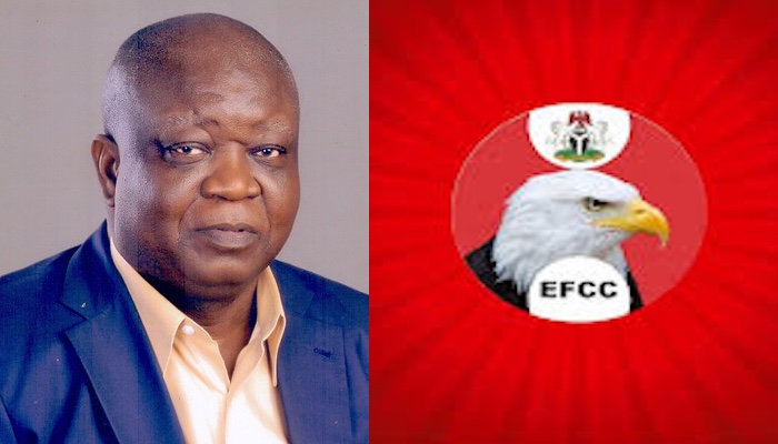 EFCC arraigns former NRC boss Fidet Okhiria on eight-count charges of money laundering, abuse of off...