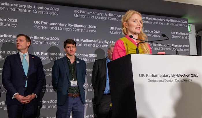 The Green Party wins Gorton and Denton, pushing Labour into third and deepening pressure on Prime Mi...