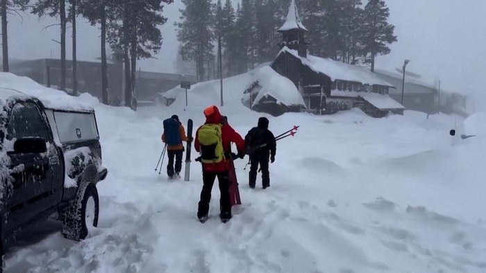 Rescuers recover eight bodies after massive Castle Peak avalanche in California’s Lake Tahoe region;...