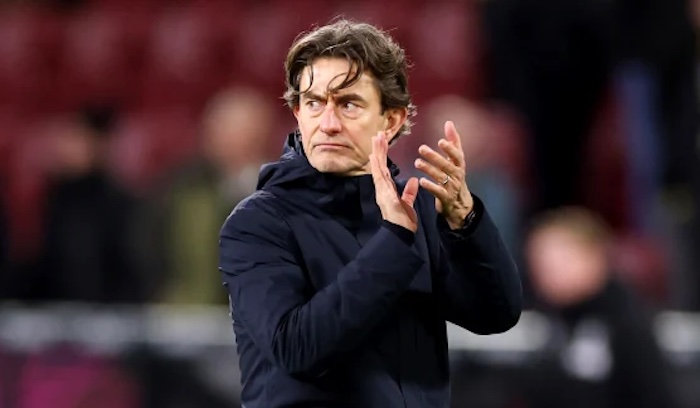 Tottenham sack Thomas Frank after eight months in charge with club 16th and sliding toward relegatio...