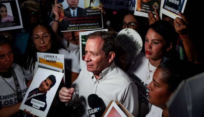 Venezuelan opposition figure Juan Pablo Guanipa was allegedly kidnapped by armed men in Caracas just...