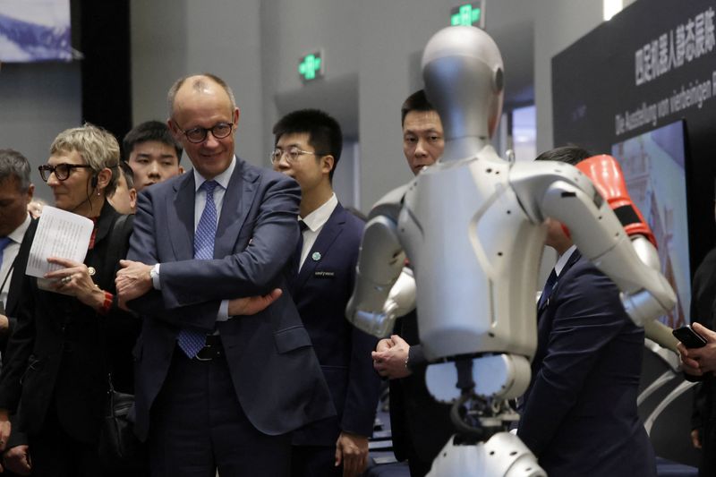 German Chancellor Merz says talks with China were productive, but challenges like overcapacity must...