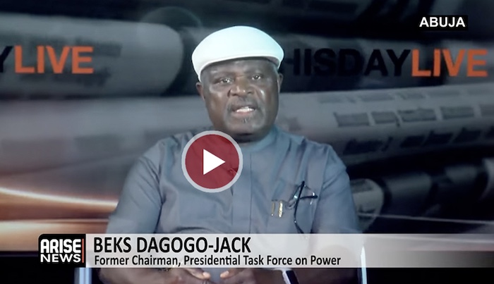 Former Chairman Presidential Task Force on Power, Beks Dagogo-Jack, says weak regulation, politics,...
