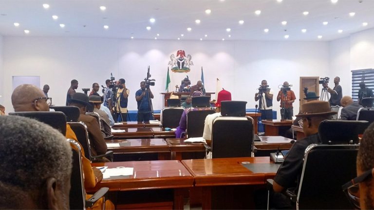 Blessing Ibunge in Port Harcourt Rivers State House of Assembly has suspended impeachment proceeding...