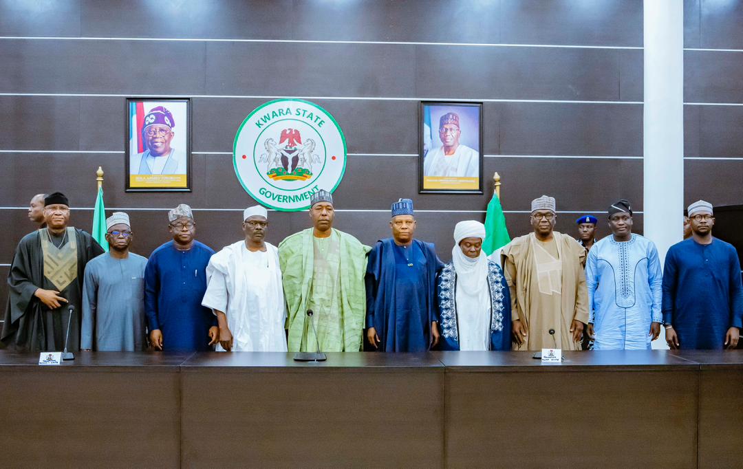 Shettima visits Kaiama, assures victims of restored security as Tinubu orders troop deployment and N...