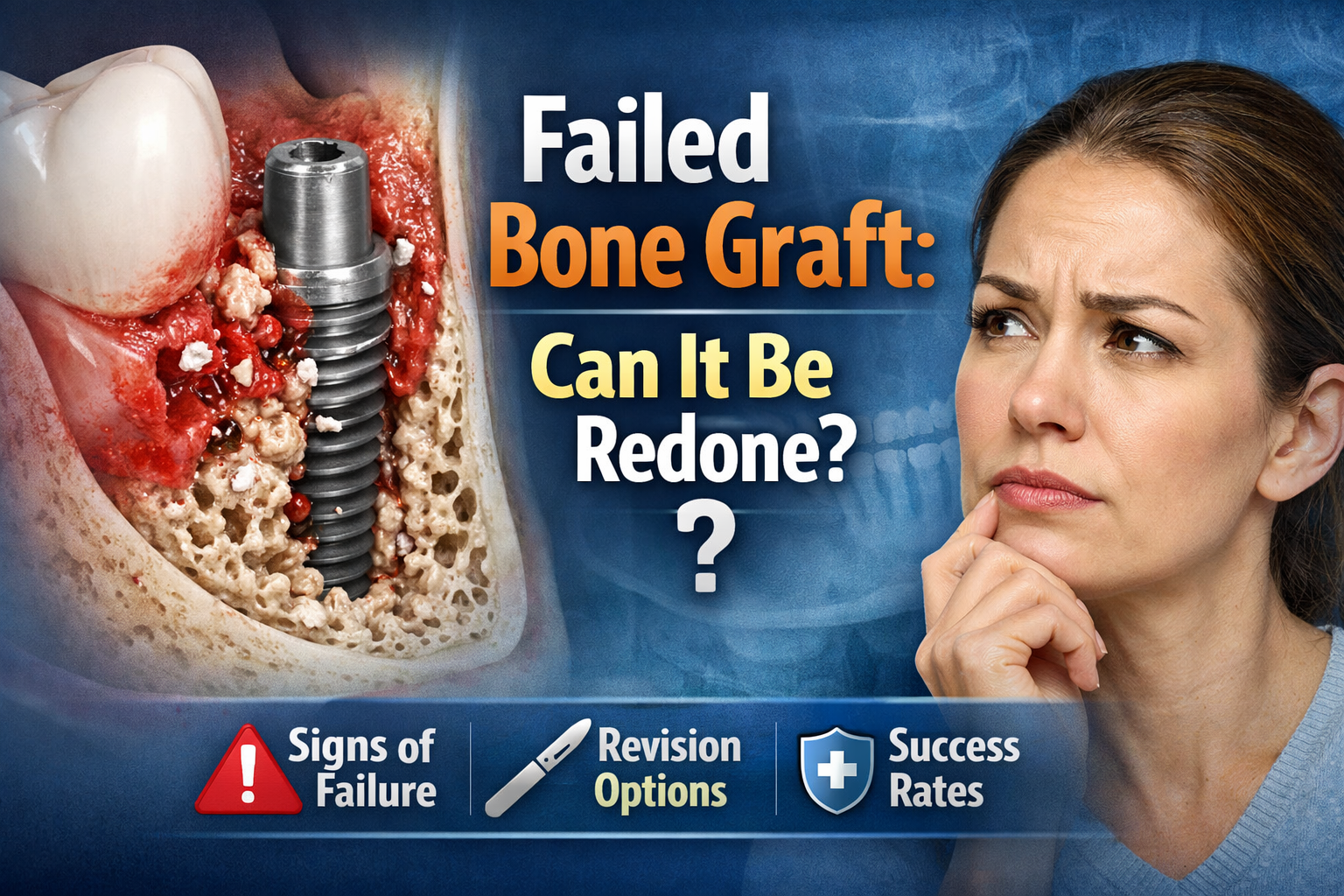 Language : EnglishTopics: Bone graftDental bone grafting is a common procedure before implants. It r...