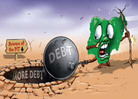 The rate of borrowing is increasingly becoming excessive Last week revelation by the Debt Management...