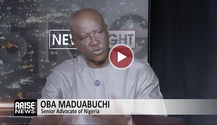 Oba Maduabuchi (SAN) insists that INEC retains the constitutional rights to conduct elections as it...