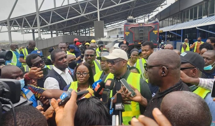 Aviation minister Keyamo confirms fire at Lagos airport’s old terminal destroyed vital weather and c...
