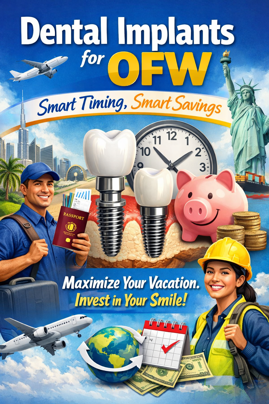 Language : EnglishTopics: Innovation DentistMany Overseas Filipino Workers work in high cost cities...