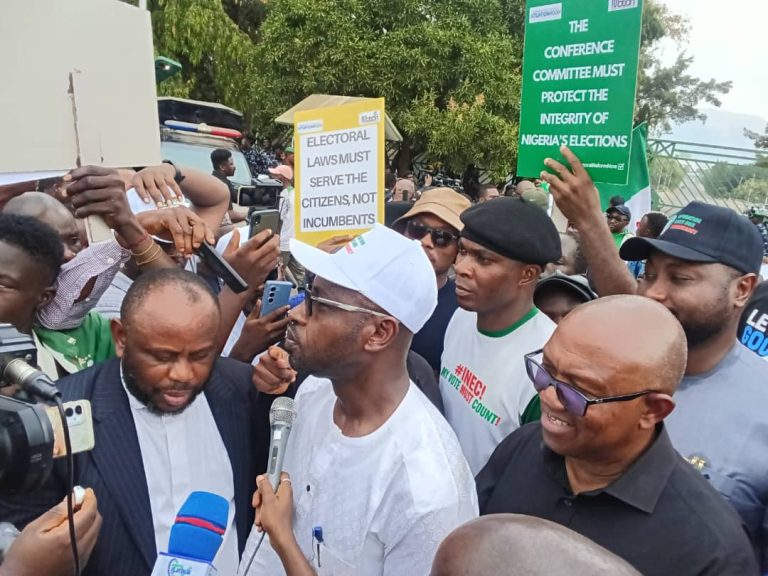 Sunday Aborisade in Abuja Former presidential candidate of the Labour Party, Mr. Peter Obi, on Monda...