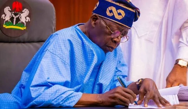 Deji Elumoye in Abuja President Bola Tinubu on Wednesday signed into law the Electoral Act Amendment...