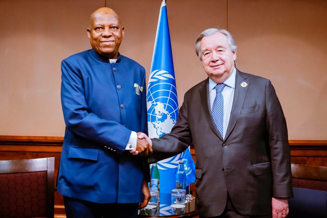 UN chief António Guterres backs Nigeria’s Security Council bid, praises Tinubu’s reforms and regiona...