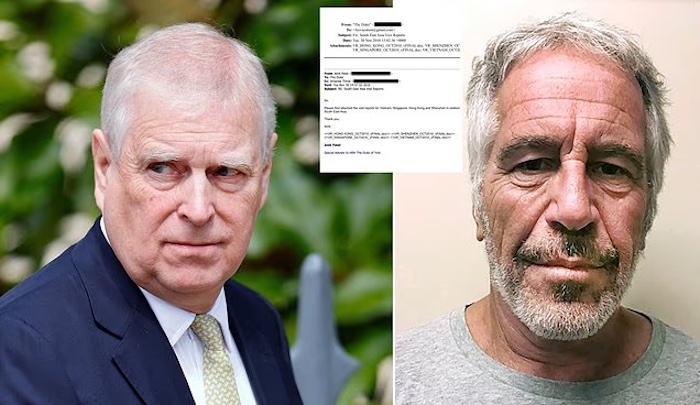 Newly-released files suggest Andrew Mountbatten-Windsor shared confidential trade envoy information...