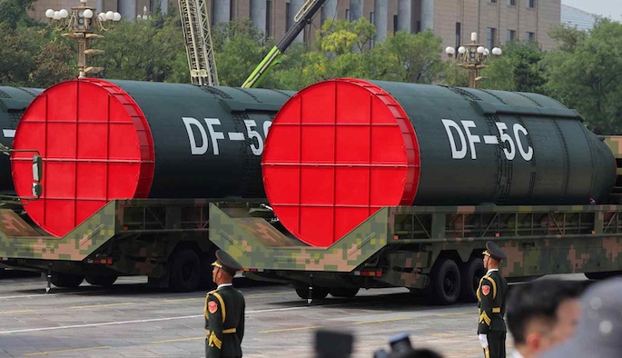 US official cites seismic evidence suggesting 2020 explosion at China’s Lop Nor nuclear test site....
