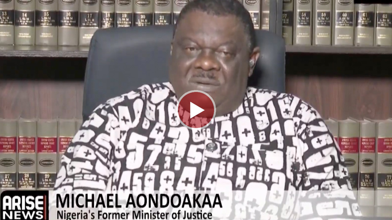 Michael Aondoakaa has urged Benue Governor Alia to lead the reconciliation with SGF Akume in line wi...