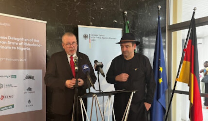 Business delegation from German state, Rhineland-Palatinate, visits Lagos to strengthen trade, inves...