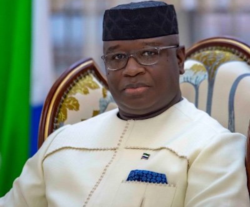 Linus Aleke in Abuja The President of Sierra Leone, Julius Maada Bio, has conferred national honours...