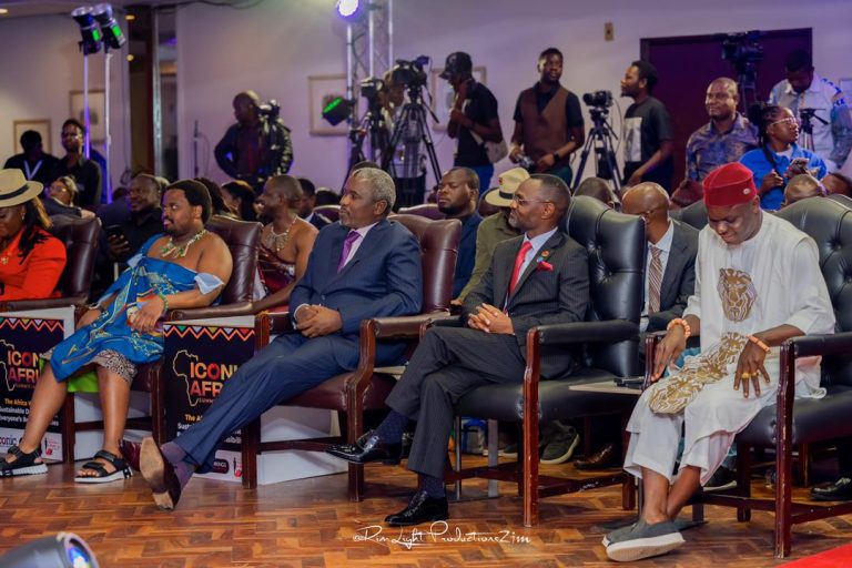Vice President of Zimbabwe, Kembo Mohadi, and Zimbabwean Minister of Youth, Tino Machakaire, were am...