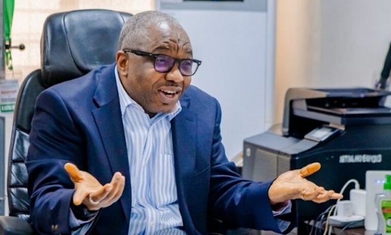 Oghenevwede Ohwovoriole in Abuja  The National Commissioner of the Nigerian Data Protection Commissi...