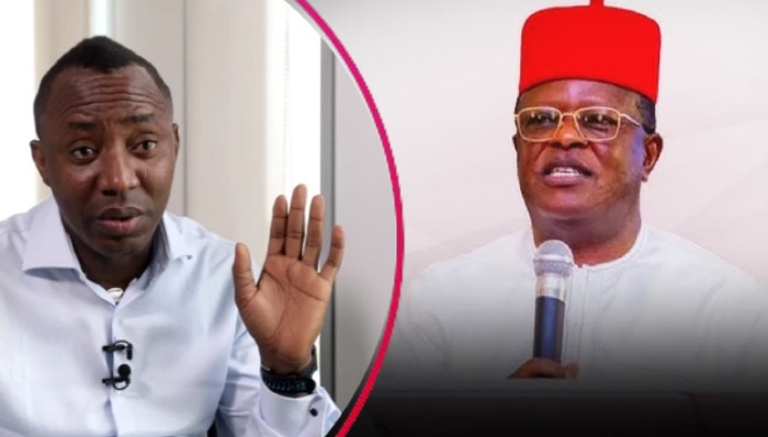 Umahi media office says Sowore dramatised police headquarters encounter while ongoing investigation...