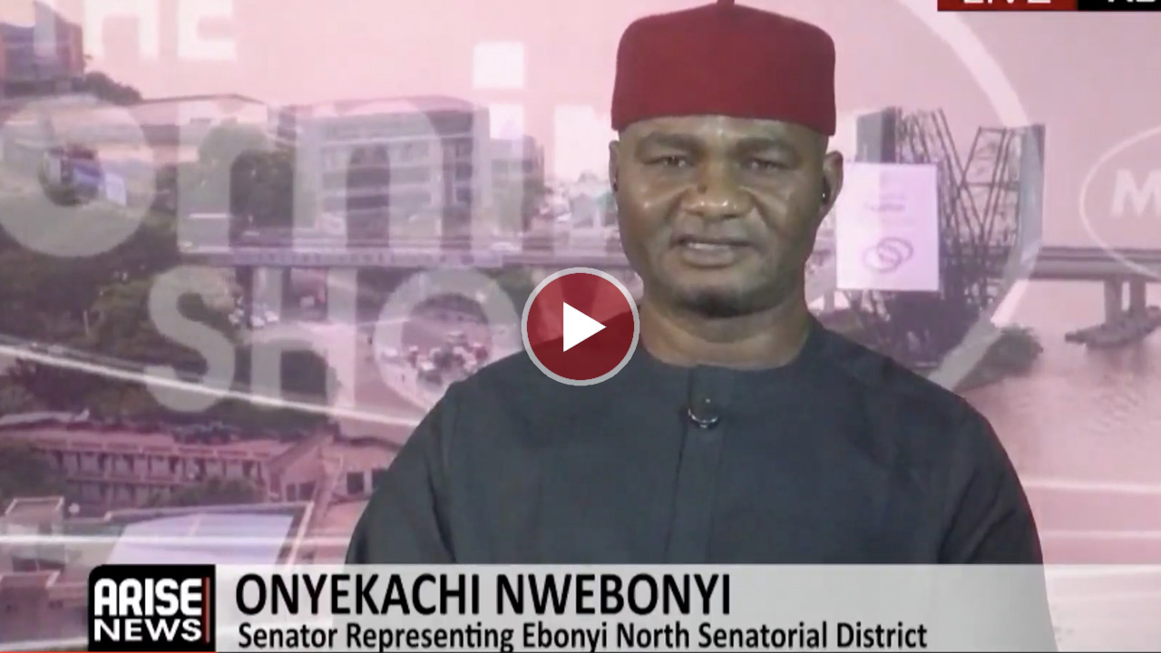 Senator Nwaebonyi says proposed amendment to Electoral Act mandates electronic transmission of elect...