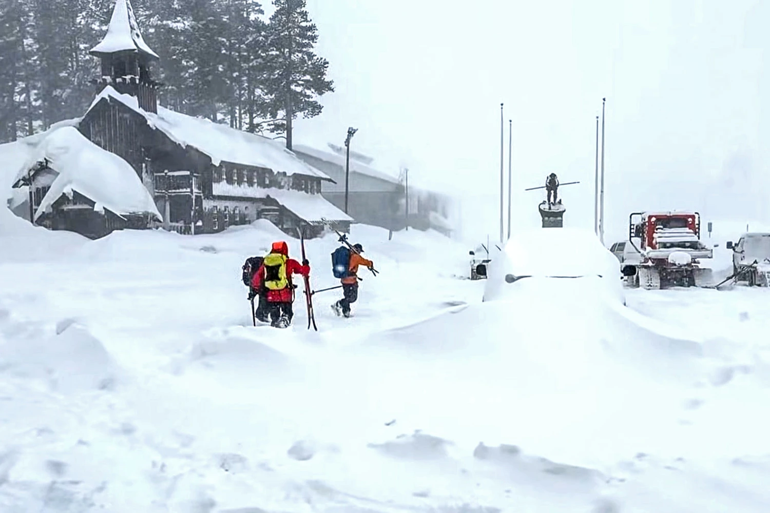 Nine skiers missing, six rescued after California Sierra Nevada avalanche; survivors sheltered, haza...