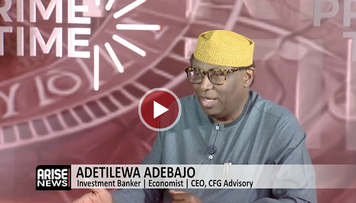 Investment banker and economist, Adetilewa Adebajo, says only 8–10% economic growth will make Nigeri...