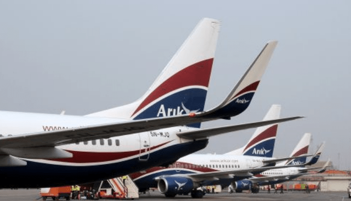 Lagos-Port Harcourt Arik Air flight diverted to Benin after engine bang; all 80 passengers landed sa...